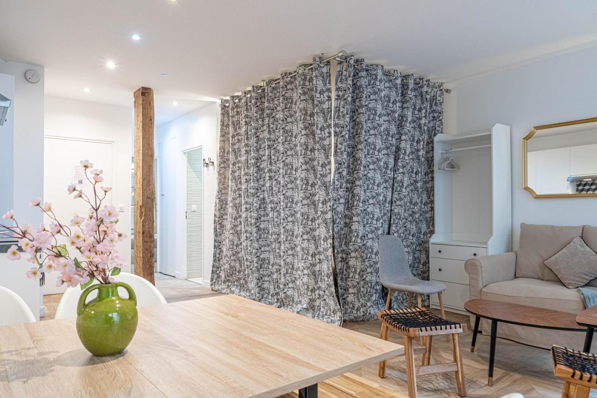 Sophiestay - Appartement Tendance Avec 1 Chambre A Montorgueil Paris Exterior foto