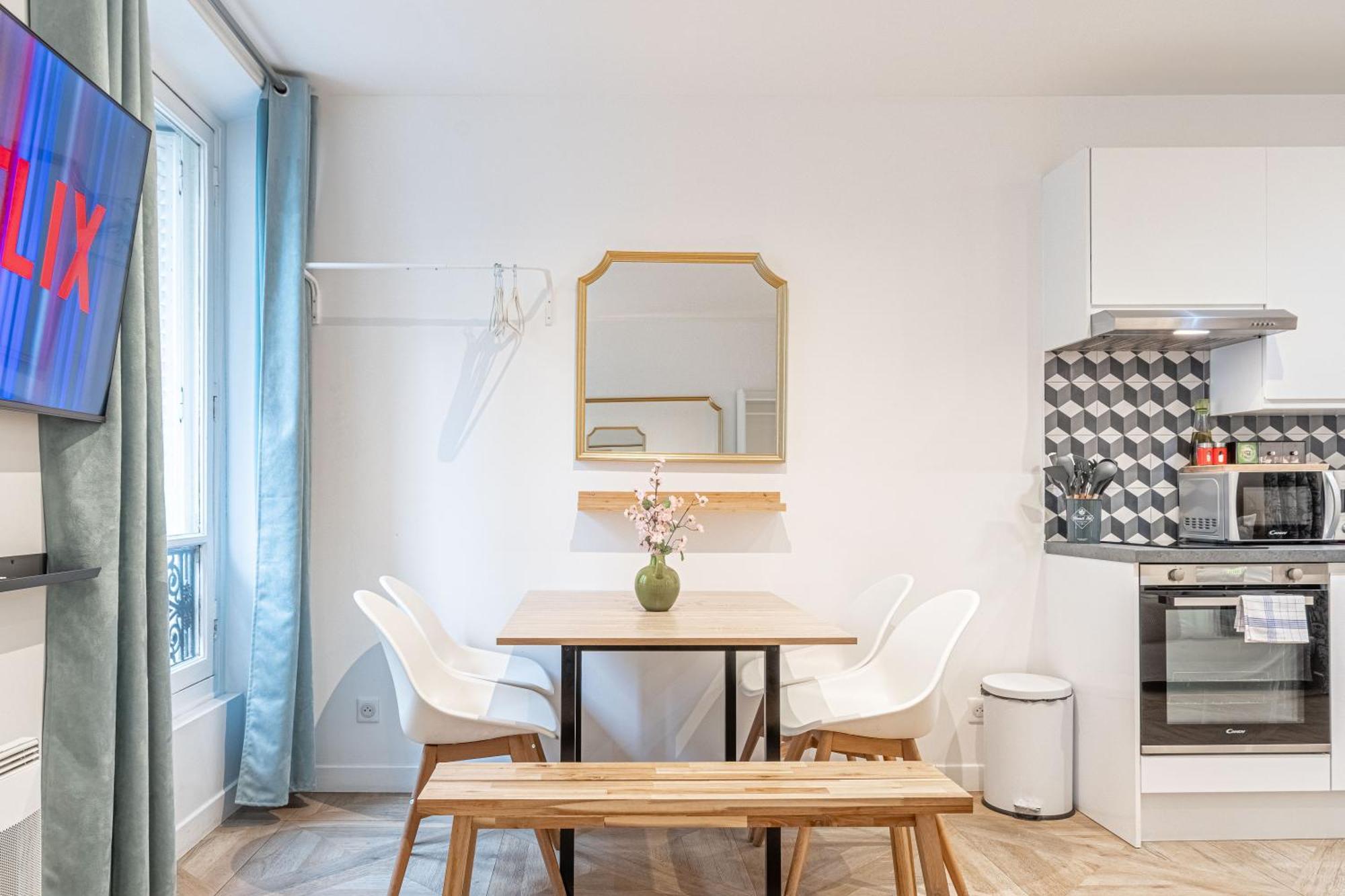 Sophiestay - Appartement Tendance Avec 1 Chambre A Montorgueil Paris Exterior foto