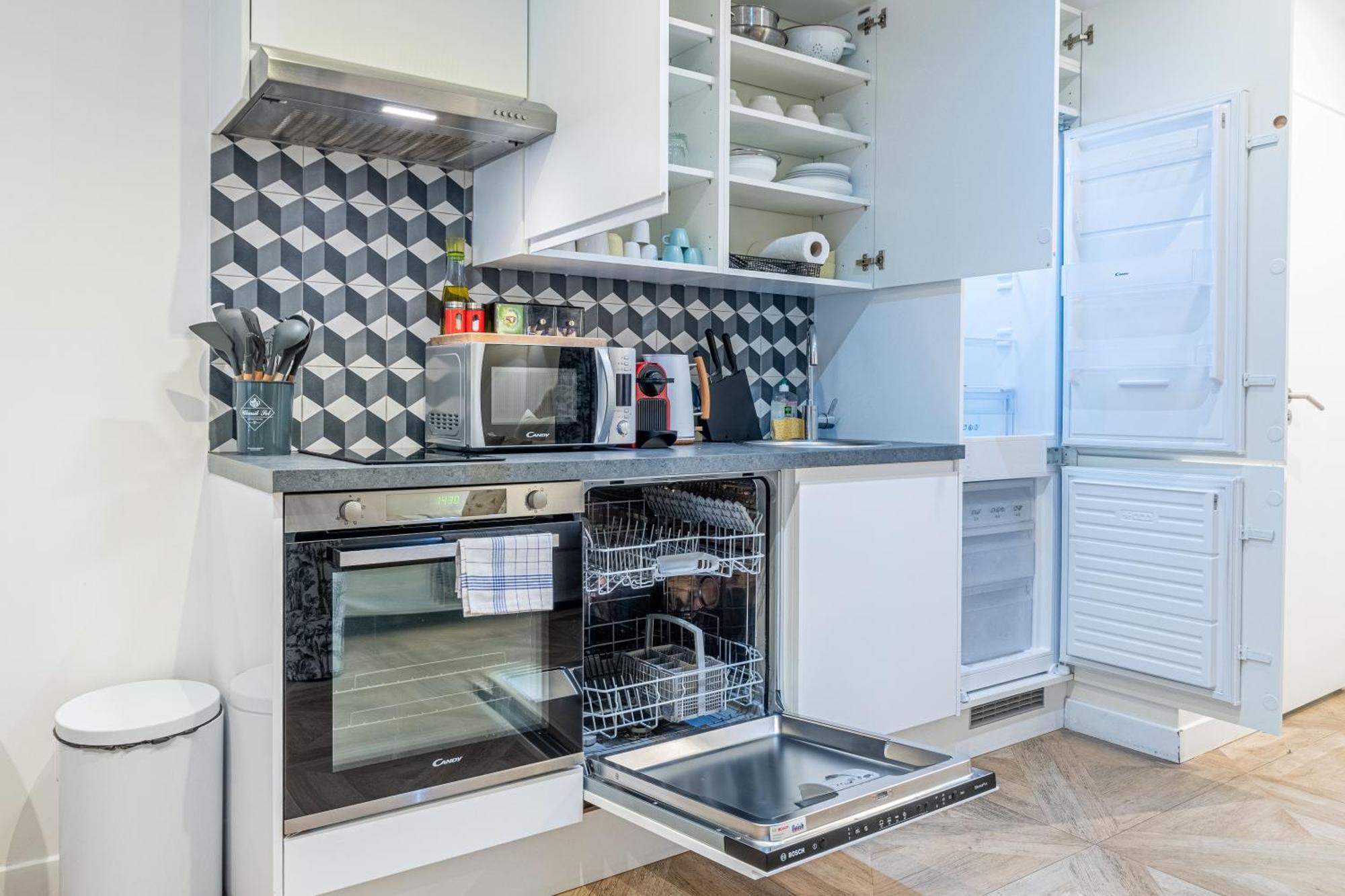 Sophiestay - Appartement Tendance Avec 1 Chambre A Montorgueil Paris Exterior foto